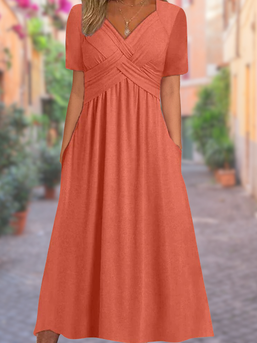 Sabine | Criss Cross Summer Dress