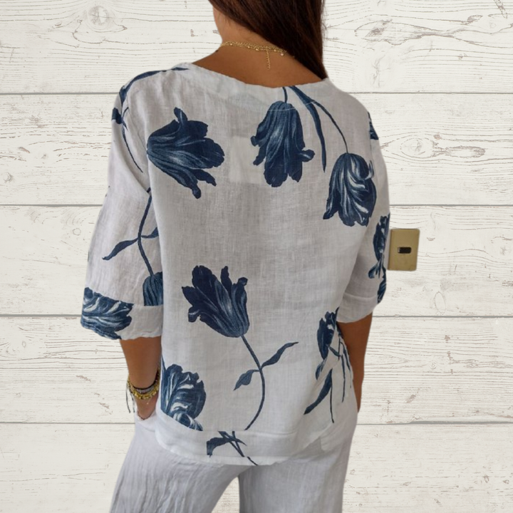 Miranda | Floral Print Blouse
