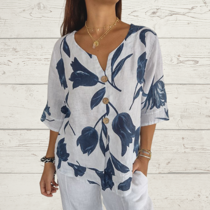 Miranda | Floral Print Blouse