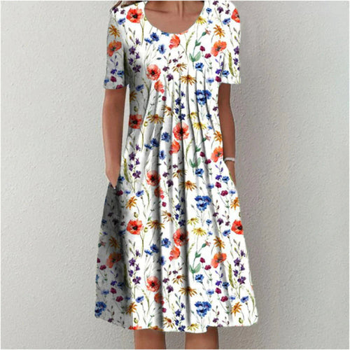 Alicia | Floral Motif Dress