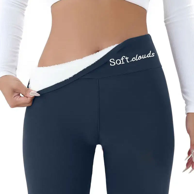 Soft Clouds | Warm Winter Leggings