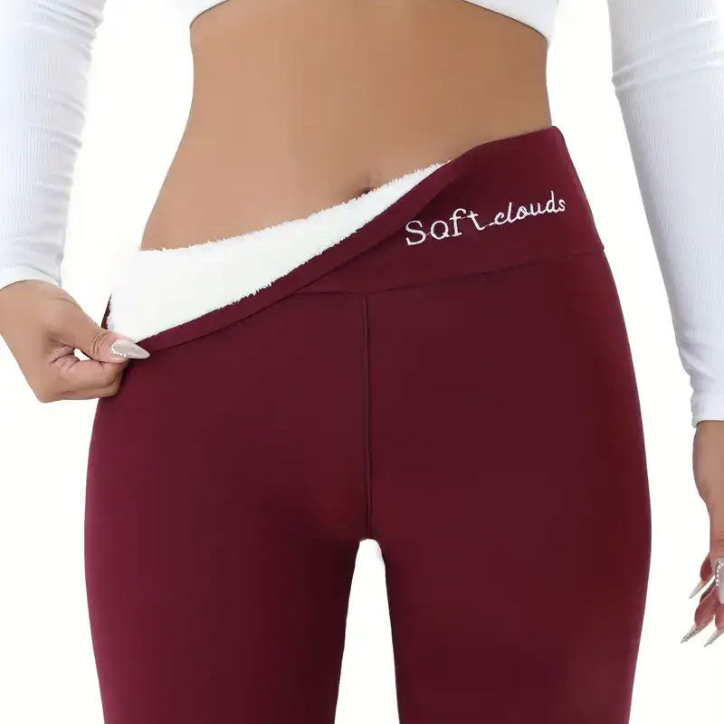 Soft Clouds | Warm Winter Leggings