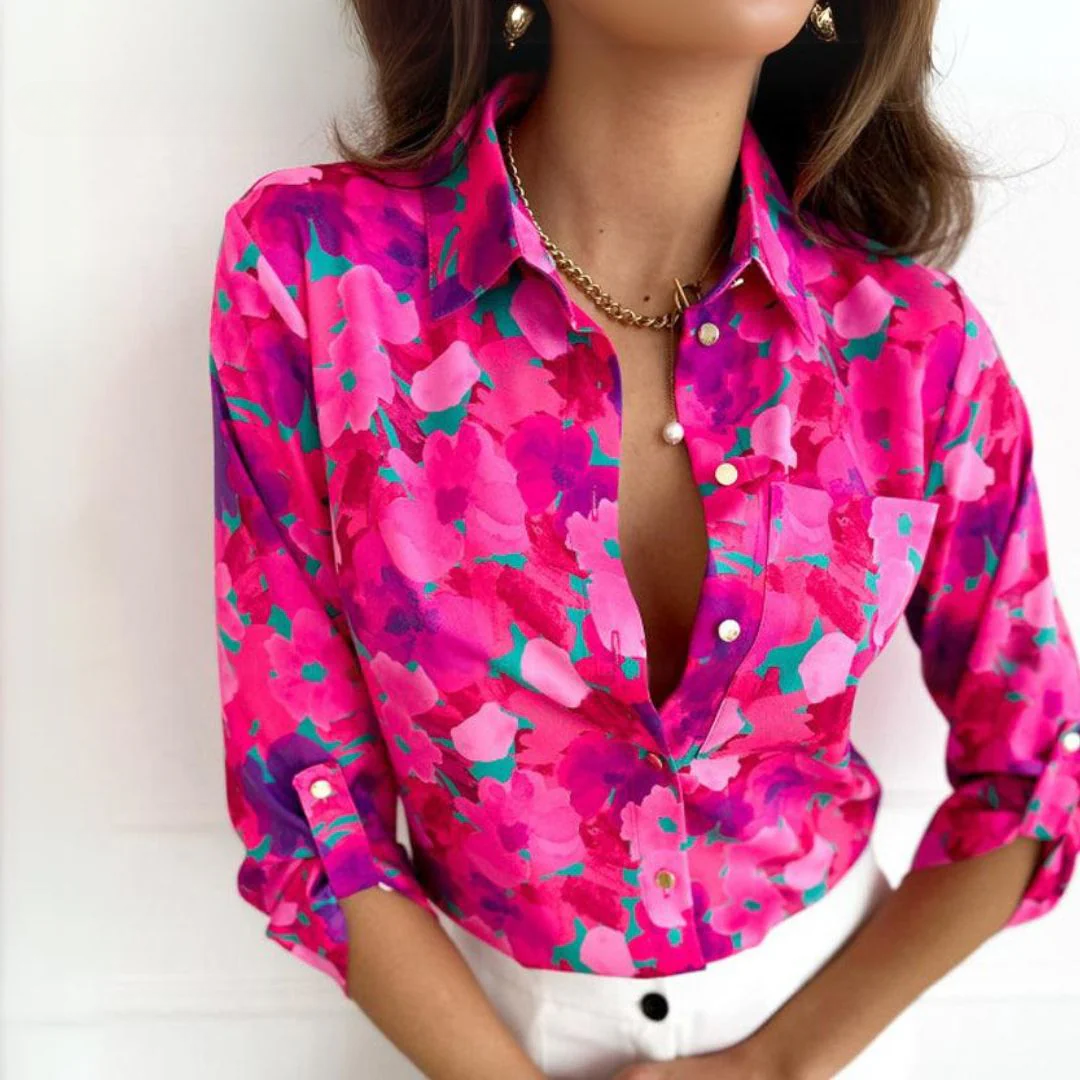 Leilani | Casual Floral Blouse
