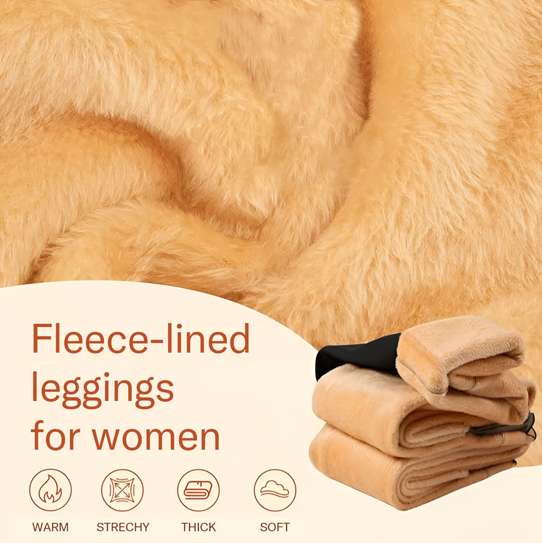 Winter Fox | Fleece-Lined Leggings