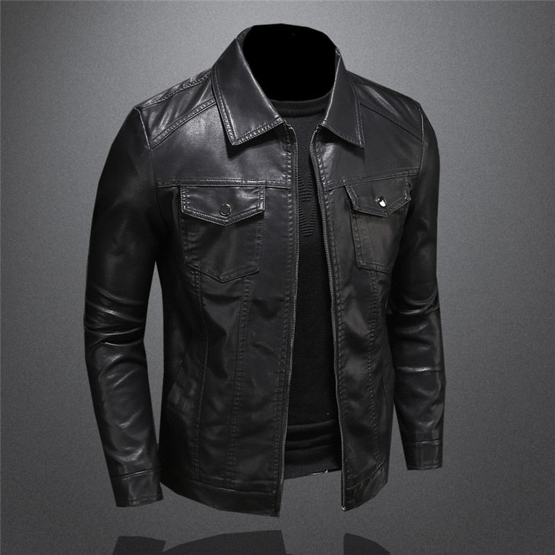 Jett Black | Moto Leather Jacket