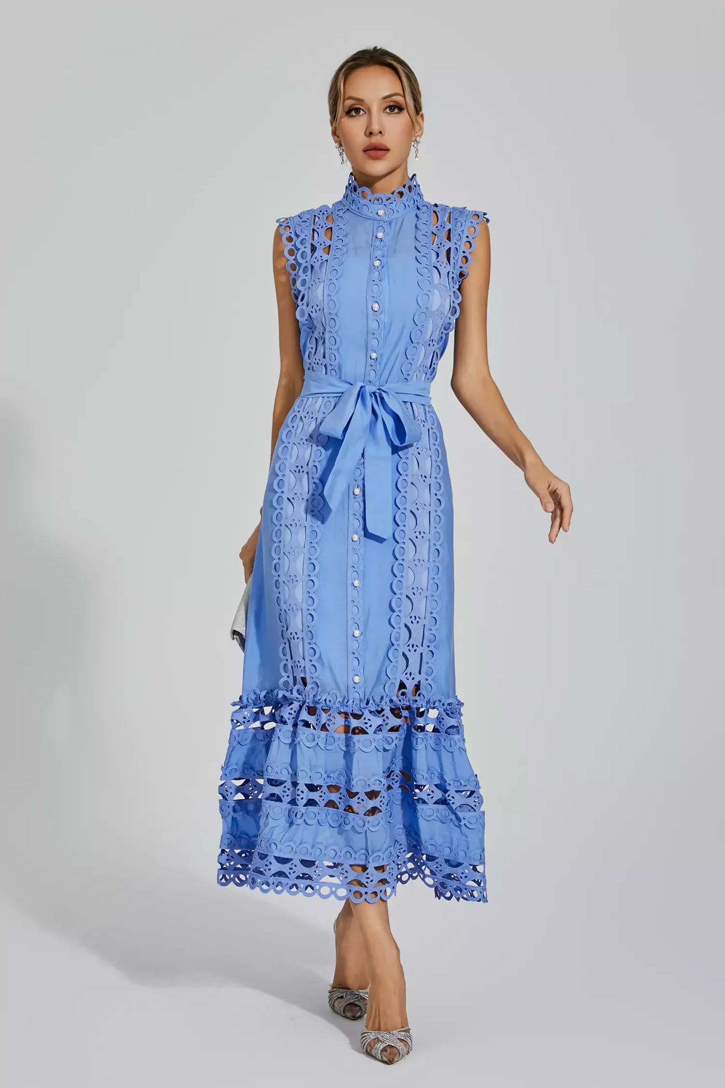 Adelia™ | Sleeveless Maxi Dress