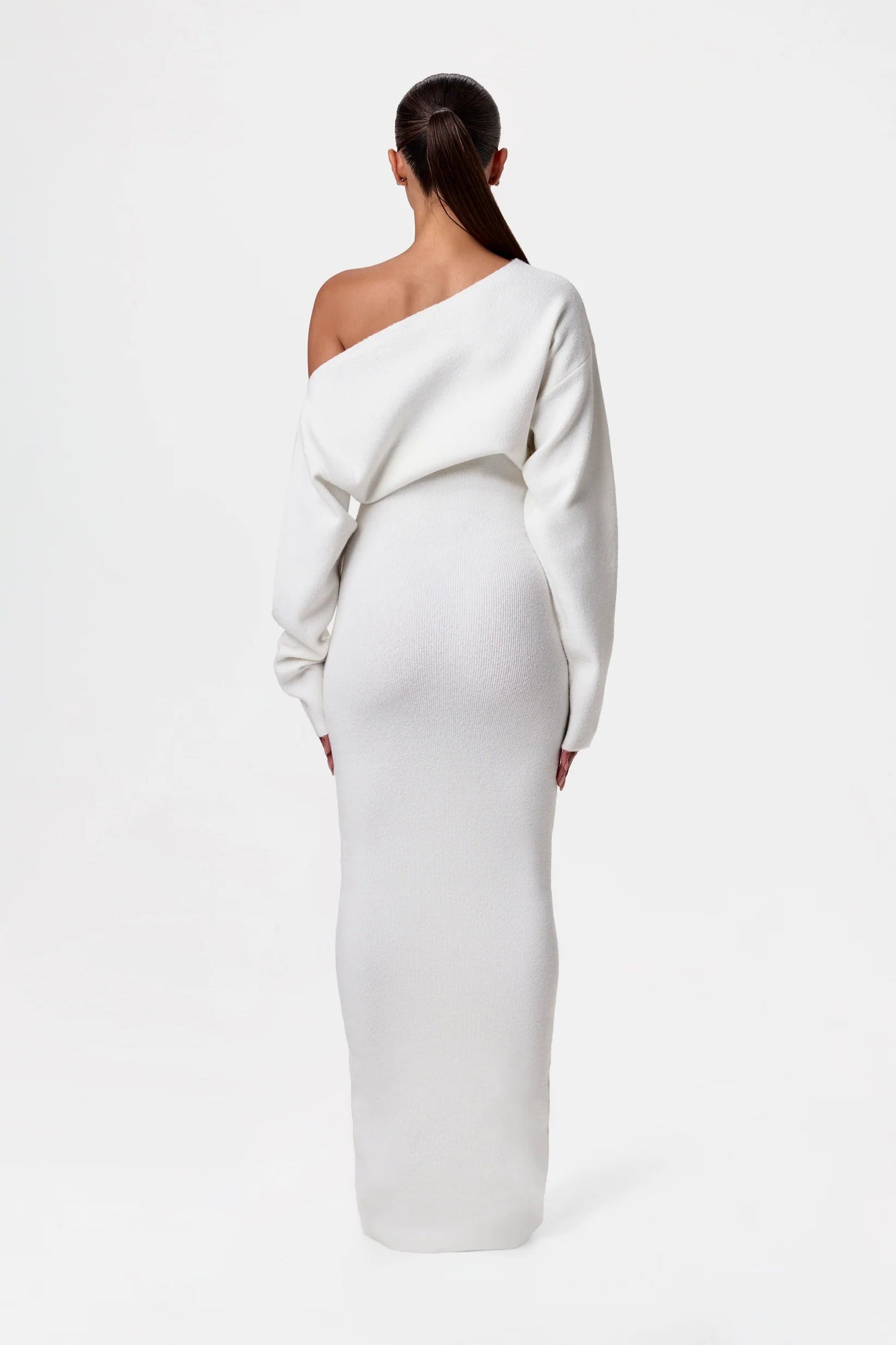 Allure | Knit Sweater Maxi Dress
