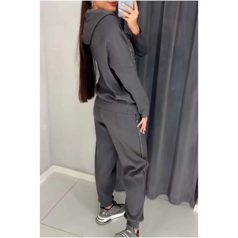 Stella | Dazzling Rhinestone Athletic Set