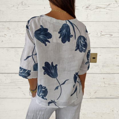 Miranda | Floral Print Blouse