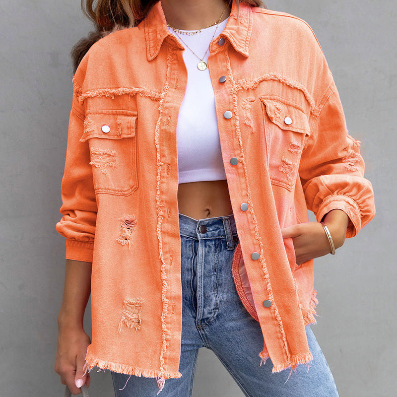 Hannah | 90's Retro Denim Jacket